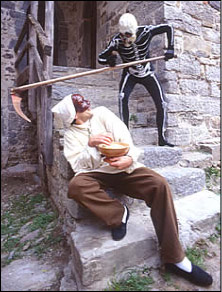 Arlecchino e gli Zanni