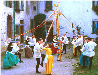 Arlecchino e gli Zanni