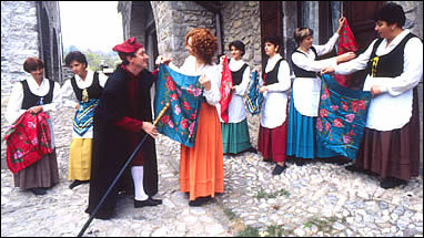 Arlecchino e gli Zanni