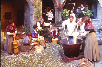 Arlecchino e gli Zanni
