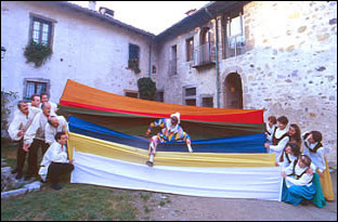 Arlecchino e gli Zanni