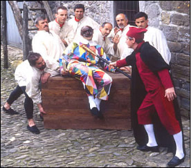 Arlecchino e gli Zanni